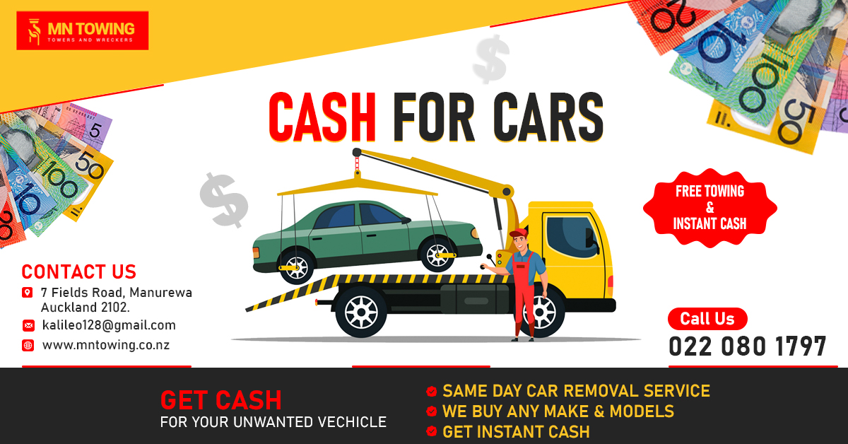 mn towing cash for cars
